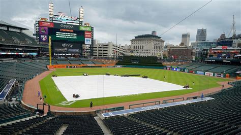 Orioles-Tigers game Friday in Detroit postponed because of rain, setting up Saturday split doubleheader